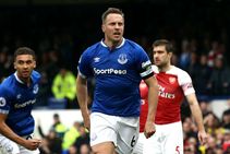 Everton 1 Arsenal 0 Premier League Report Phil Jagielka