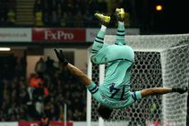 Watford 0 Arsenal 1 Foster Deeney Errors Hand Gunners Top Four Spot Premier League Match Report