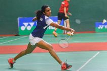 Singapore Open Sindhu Seals Semifinal Spot Saina Ousted