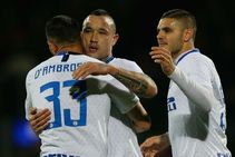 Frosinone 1 Inter 3 Nainggolan Perisic Goals Serie A Match Report