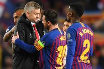 Lionel Messi At The Wheel Barcelona Solskjaer Man United