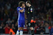 David Luiz Petr Cech Chelsea Arsenal Europa League Final