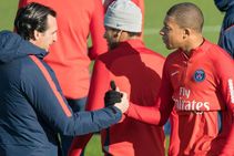Unai Emery Kylian Mbappe Real Madrid Psg