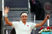 Roger Federer Novak Djokovic David Ferrer Madrid Open