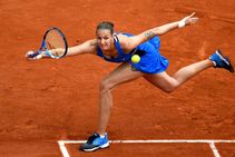 French Open Karolina Pliskova French Open Second See Out Petra Martic