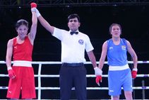 Boxing Mary Kom Shiva Thapa Dominate Finals As Amit Panghal Fights His Way To Gold India Open