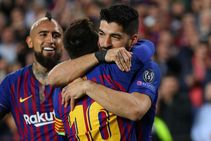 Barcelona Rest Lionel Messi Luis Suarez Celta Vigo Liverpool Champions League Second Leg