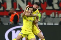 Eintracht Frankfurt 1 Chelsea 1 Pedro Maurizio Sarri