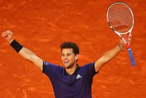 Madrid Open Dominic Thiem Beats Roger Federer Faces Novak Djokovic Rafael Nadal Wins