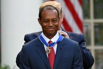Jack Nicklaus Congratulates Tiger Woods For Receiving Presidential Medal Of Freedom