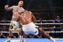 Anthony Joshua Heavyweight Belts Andy Ruiz Jr