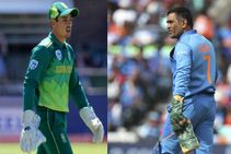 Icc World Cup 2019 Not Fair To Blame De Kock For Not Going For Drs Even Ms Dhoni Missed It