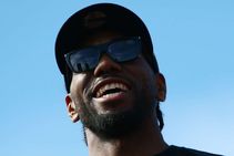 Kawhi Leonard Shows Hes A Fun Guy At Toronto Raptors Parade Nba