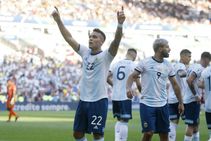 Venezuela 0 Argentina 2 Lautaro Martinez Brazil Copa America