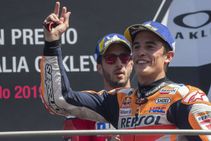 Marc Marquez Thrilled Second Worst Race Petrucci Dovizioso Italian Gp Moto Mugello
