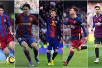Lionel Messi Barcelona Through The Years Laliga Argentina