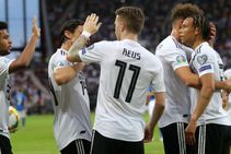 Germany Estonia Euro 2020 Qualifying Match Report Marco Reus Serge Gnabry