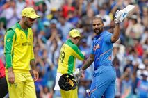Icc World Cup 2019 India Vs Australia As It Happened Dhawan Powers India To Win