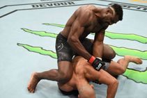 Ufc On Espn 3 Results Ngannou Finishes Dos Santos In A Hurry