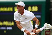 Roberto Bautista Agut Defeats Guido Pella Plays Novak Djokovic Wimbledo