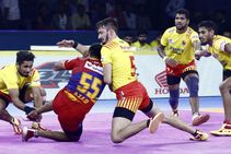 Pro Kabaddi League 2019 Gujarat Fortunegiants Beat Up Yoddha