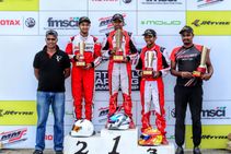 Jk Tyre Fmsci National Karting Championship Agra Shahan Bengaluru Mihir Star In Round 