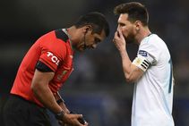 Messi Refereeing Argentina Copa America Loss