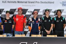 German Motogp Fighting Talk At The Sachsenring