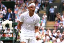 Rafael Nadal Faces Roger Federer Wimbledon Semi Finals Beats Sam Querrey