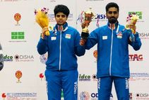 Table Tennis Sathiyan Archana Win Mixed Gold Sharath Loses Men S Singles Semifinal