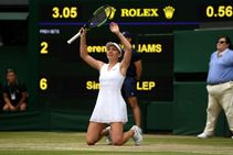 Sensational Halep Defeats Wilting Williams For Maiden Wimbledon Crown