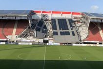 Az Stadium Roof Collapses In High Winds