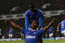 Rangers 1 0 Legia Warsaw 1 0 Agg Morelos Strikes Late Europa League