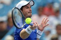 Andy Murray Winston Salem Open Singles Return
