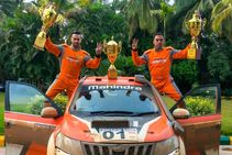 Team Mahindra Adventure S Gaurav Gill Wins Third Dakshin Dare Title In Style
