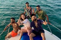 Kl Rahul Chills Out With Virat Kohli Anushka Sharma R Ashwin At Sea