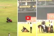 Sri Lanka Cricketer Kusal Mendis Suffers Huge Embarrassment As He Falls Off Bike On The Ground