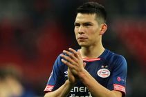 Hirving Lozano Arrives Ahead Of Napoli Transfer Psv Serie A