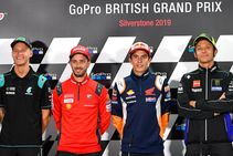 Motogp Riders Prepare To Take On Silverstone