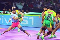 Pkl 2019 Jaipur Pink Panthers Notch Up Impressive Win Over Hosts Patna Pirates