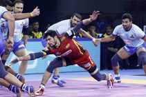 Pkl 2019 Bengaluru Bulls Humble Hosts Tamil Thalaivas