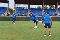 India Vs West Indies Virat Kohli Takes Selfies With Fans Team India Prepares