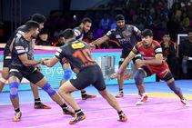 Pro Kabaddi League 2019 Pawan Sehrawat Shines Again As Bengaluru Bulls Beat U Mumba