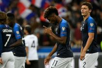 France Albania Euro 2020 Qualifier Antoine Griezmann Penalty Miss Kingsley Coman Scores Twice