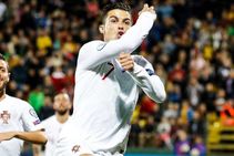 Cristiano Ronaldo Happy Enjoying The Moment Portugal