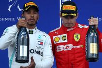 Lewis Hamilton Charles Leclerc Belgian Gp Vettel F