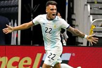 Argentina Mexico Lautaro Martinez Hat Trick Lionel Scaloni