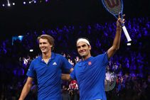 Laver Cup Roger Feder Alexander Zverev Put Europe In Control Team World