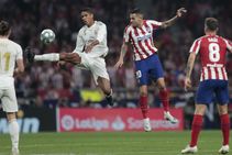 La Liga Real Hold Off Atletico In Tight Madrid Derby To Grab Top Spot