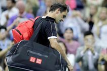 Us Open 2019 Grigor Dimitrov Moment Roger Federer Back Injury